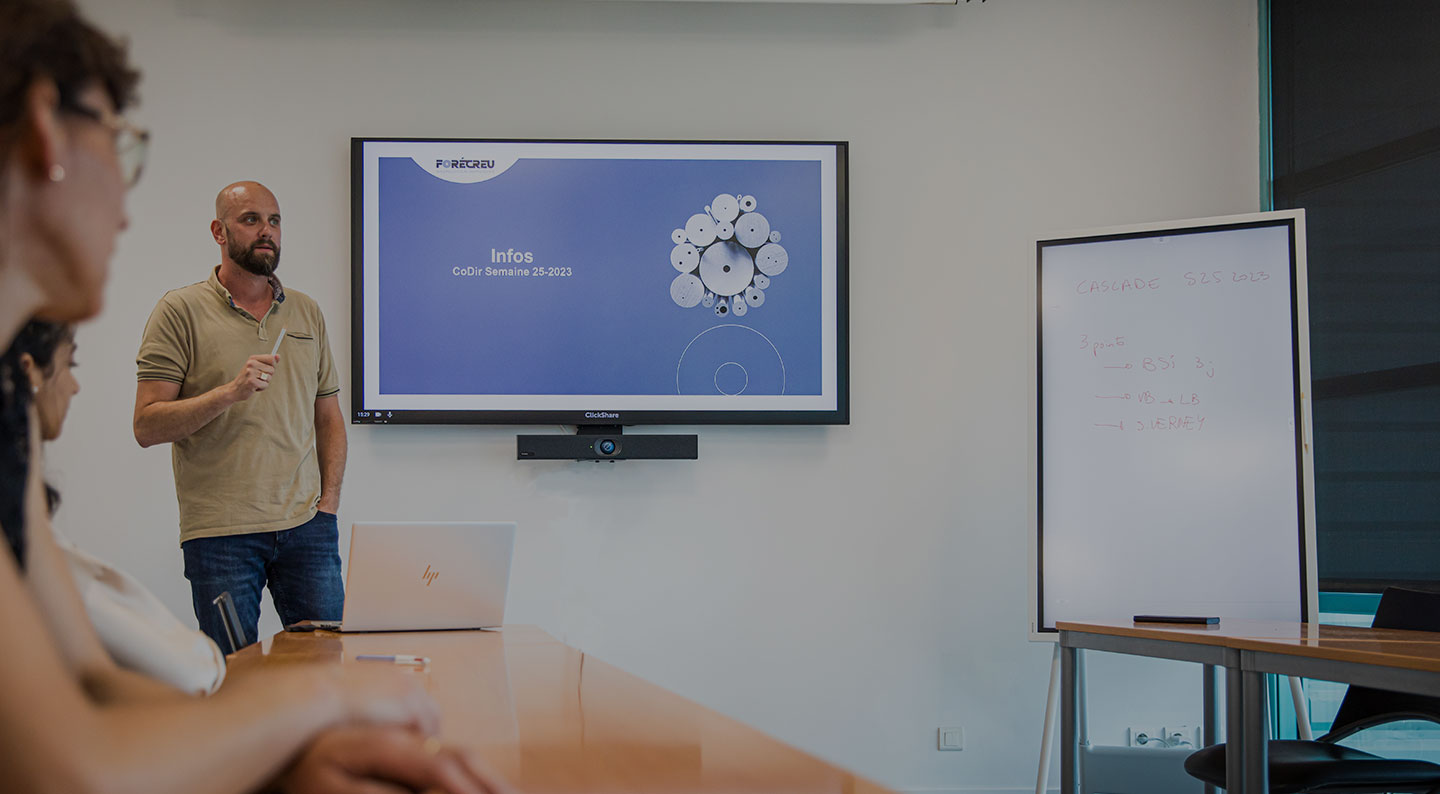 Developing your skills 
with Forécreu
