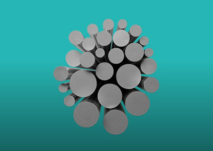 Set of solid bars from the front with green gradient background